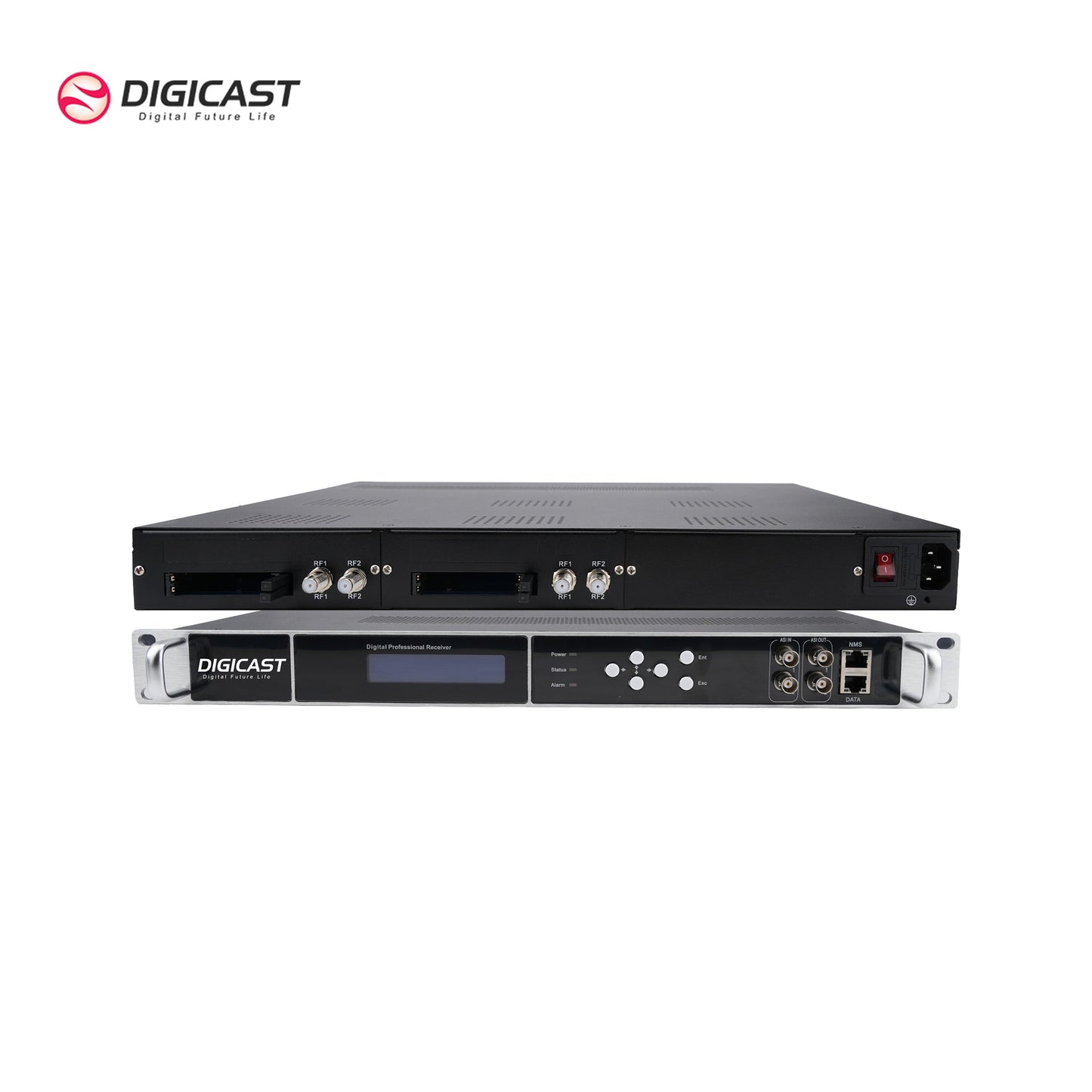 DMB 90E-CI Muti-Channels DVB-S2/T/ATSC tuner Input with CI Slots to IP Professional IP Gateway