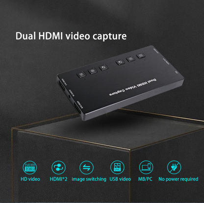 Live capture card 2 4 channels full HDMI to USB-C Video Capture card