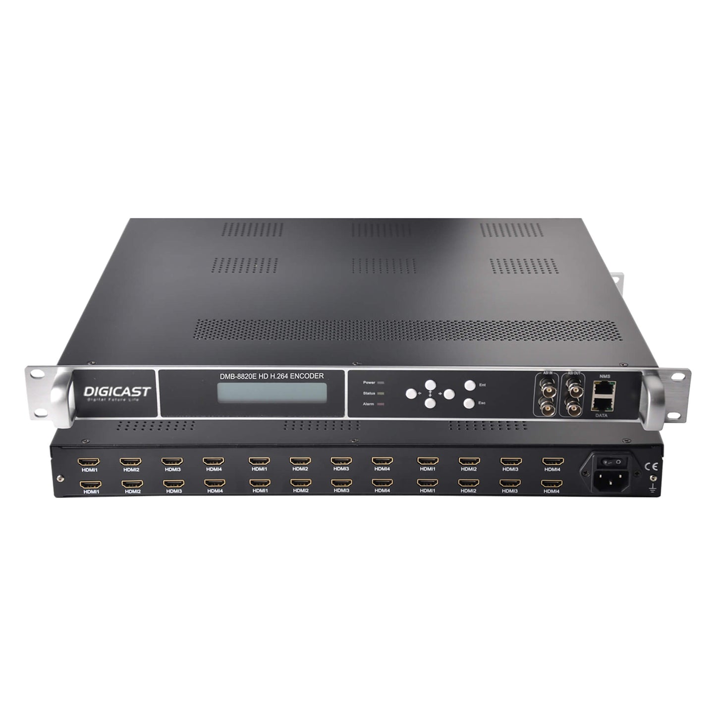 DMB-8820E Premium 24 HDMI to IP Encoder H265 HEVC Multiplexing Encoder