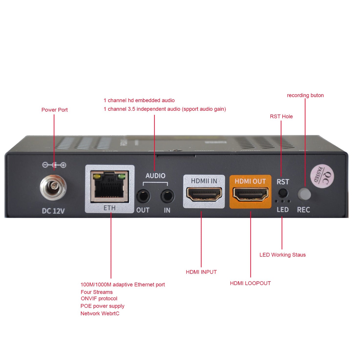 DMB-8900A-L HD ProVideo Streaming Encoder