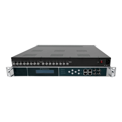 DMB-90E FTA 24 Frequency DVB T over IP Streamer Tuner to SRT HTTP HLS Gateway