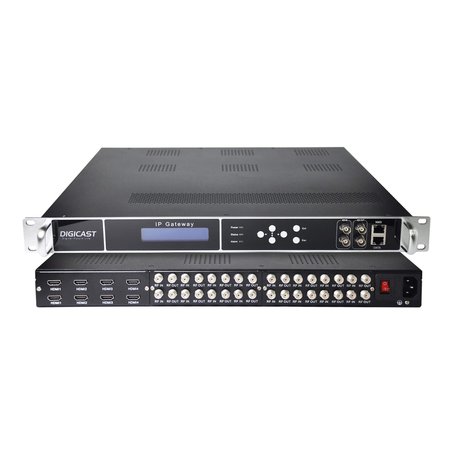 DMB-8820E 12 16 24 Channels HDMI to ASI MPTS Encoder UDP/RTP Out