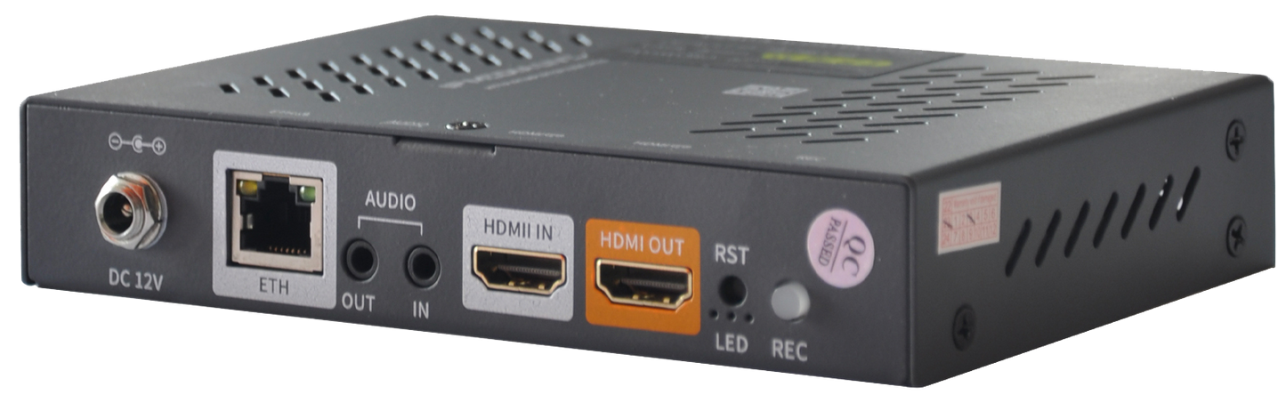 DMB-8900AL 1080P 60 FPS Webrtc low latency HDMI IP Encoder with SRT RTMP Out