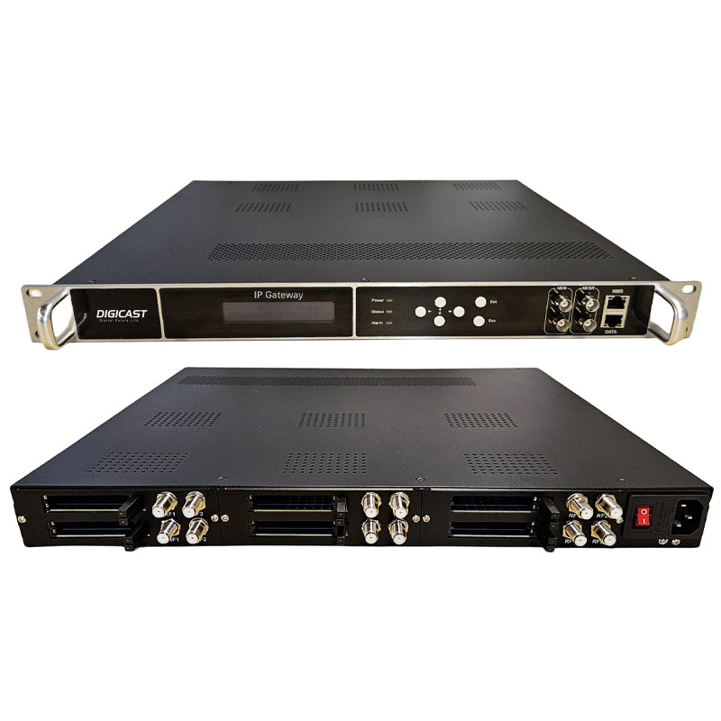 DMB-90E-CI Broadcasting equipment headend IRD with CI slots for CI Cam decryption