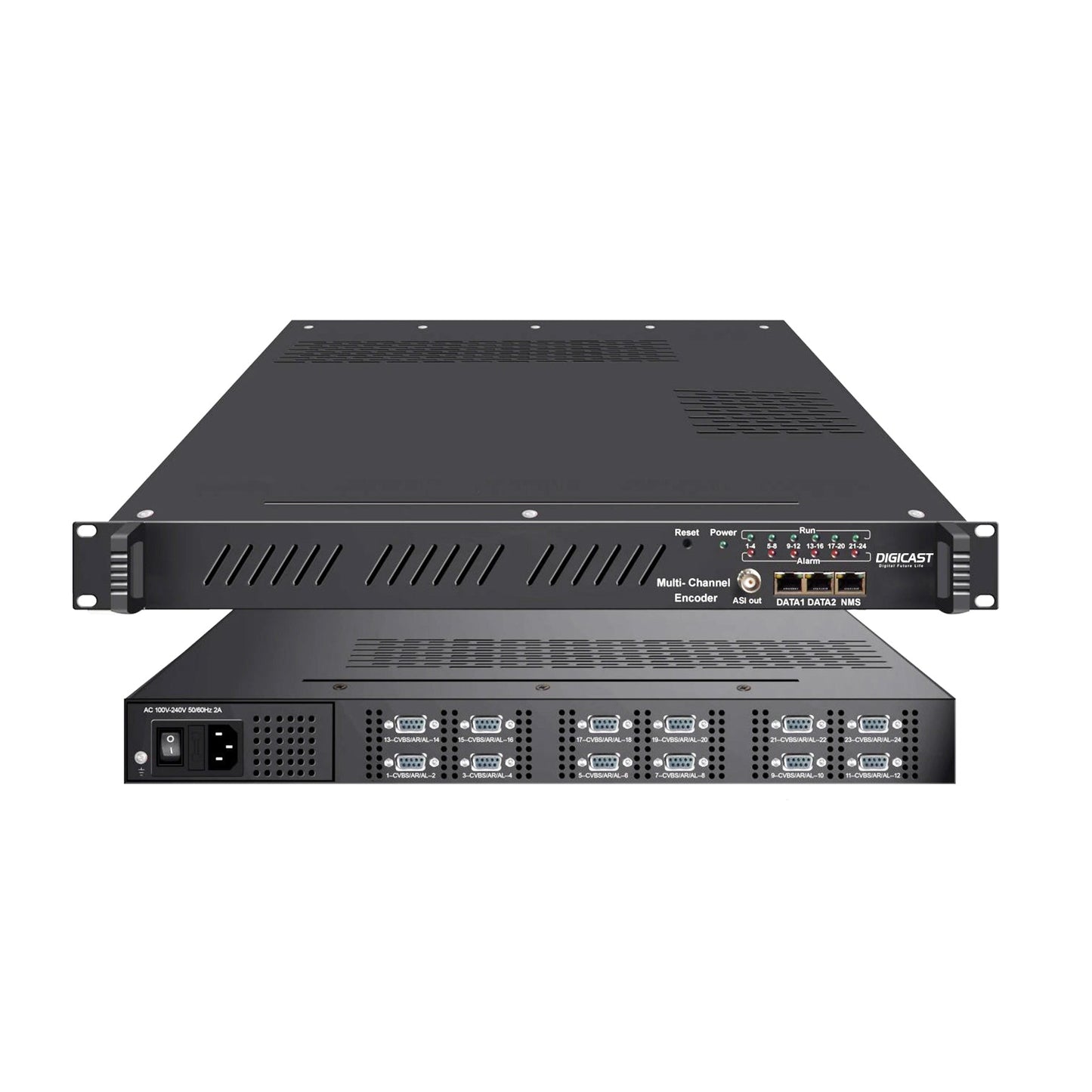 MPEG2 H264 SD 8/12 channels CVBS or SD SDI to UDP RTP Encoder