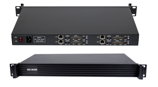 4 Channels HDMI IP Video Encoder H265 HEVC IPTV Encoder