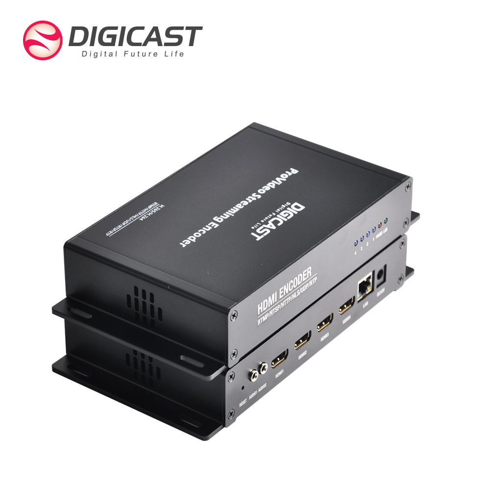 DMB-8804A-EC 4 HDMI H.264@60 FPS ProVideo Streaming Encoder